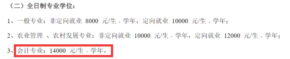2025MPAcc學(xué)費:江西農(nóng)業(yè)大學(xué)2025年MPAcc碩士研究生學(xué)費